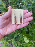 Golden Sandstone Drop Earrings ~ Reiki-charged