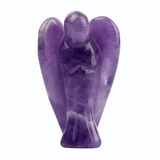 Amethyst Pocket Guardian Angel - (1.75–2 inches) - Reiki-charged