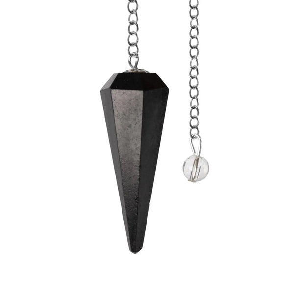 Black Tourmaline Pendulum – 1.5" ~ Reiki-charged