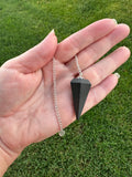 Black Tourmaline Pendulum – 1.5" ~ Reiki-charged