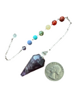 Amethyst Chakra Pendulum ~ Reiki-charged