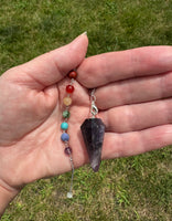 Amethyst Chakra Pendulum ~ Reiki-charged