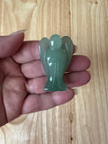 Green Aventurine Pocket Angel (1.75–2 inches) ~ Reiki-charged