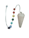 Rose Quartz Chakra Pendulum ~ Reiki-charged