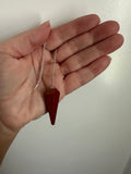 Red Jasper Pendulum ~ Reiki-charged