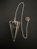 Clear Quartz Pendulum - Approximately 1 & 1/2" ~ Reiki-charged