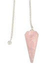 Rose Quartz Pendulum ~ Reiki-charged