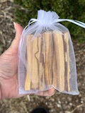 Palo Santo Wood Sticks ~Pack of 10 ~ Ethically sourced - Reiki Charged