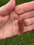Red Jasper Pendulum ~ Reiki-charged