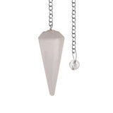 Selenite Pendulum – 1.5" to 2" ~ Reiki-charged