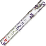 White Sage Lavender Incense Sticks by HEM Reiki-charged