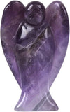 Amethyst Pocket Guardian Angel - (1.75–2 inches) - Reiki-charged