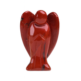 Red Jasper Pocket Guardian Angel (Approx. 2 inches) ~ Reiki-charged