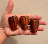 Red Jasper Pocket Guardian Angel (Approx. 2 inches) ~ Reiki-charged