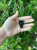 MINI Black Obsidian Carved Pocket Angel, 1 inch ~ Reiki-charged