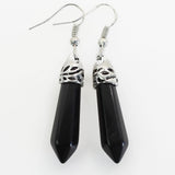 Black Obsidian Earrings ~ Reiki-charged