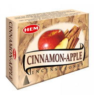 Cinnamon-Apple Incense Cone by HEM ~ Reiki-charged