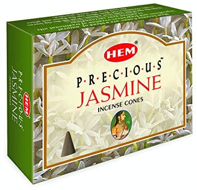 Precious Jasmine Incense Cones by Hem ~ Reiki-charged