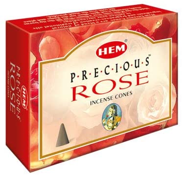 Precious Rose Incense Cones by Hem ~ Reiki-charged