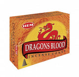 Dragon's Blood Incense Cones by HEM ~ Reiki-charged