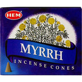 Myrrh Incense Cones by HEM ~ Reiki-charged